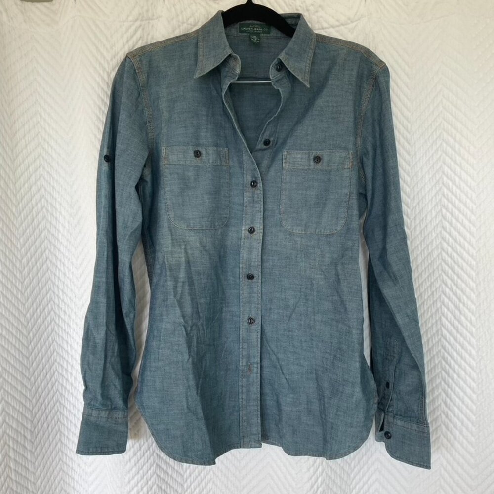 Vintage Ralph Lauren Denim Chambray Shirt